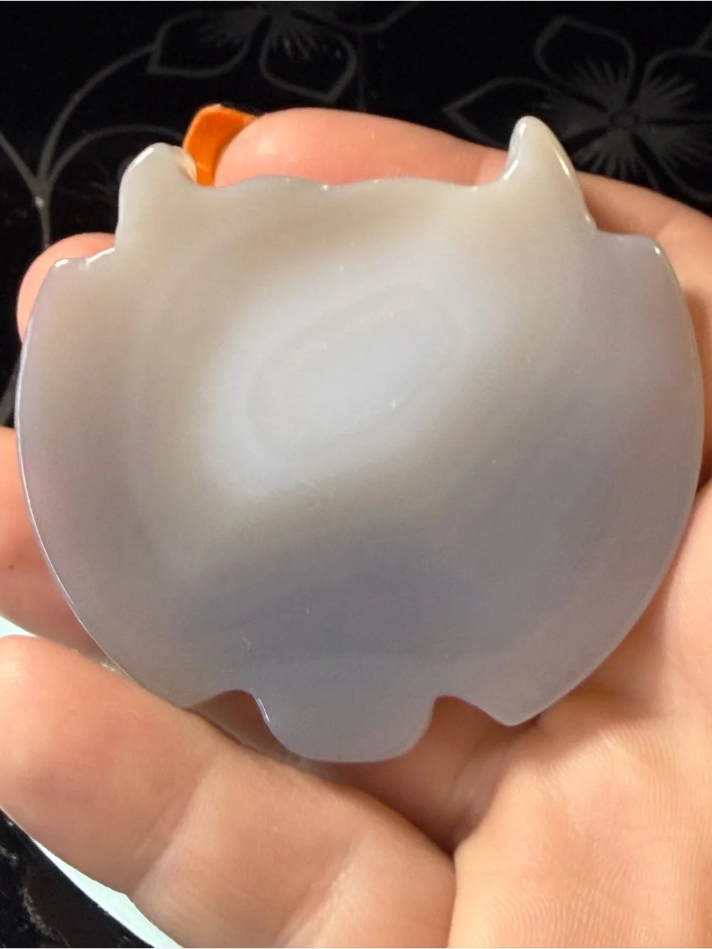 Blue lace agate carving NEW WITHOUT TAGS